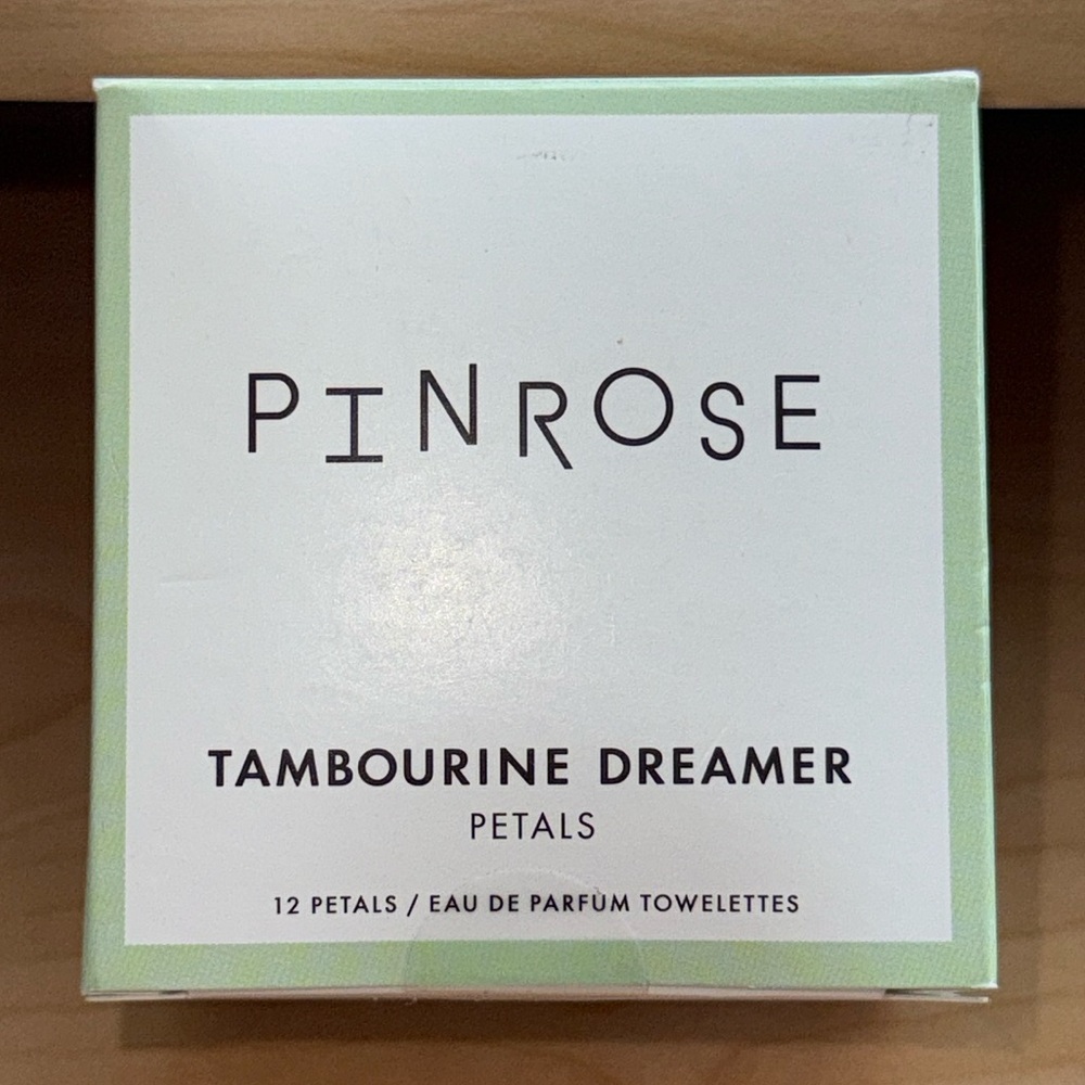 Pinrose Tambourine Dreamer Petals EDP Towelettes 12 Petals Individually Wrapped